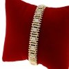 2035 Bransoletka elegancka złota 19cm pozłacana 14k Xuping 